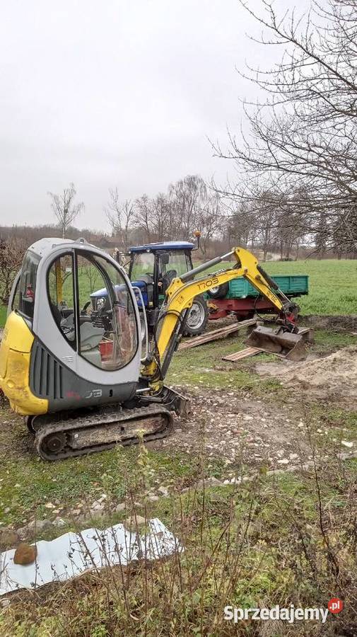 Usługi minikoparką i wozidłem Wykopy, roboty ziemne Elbląg