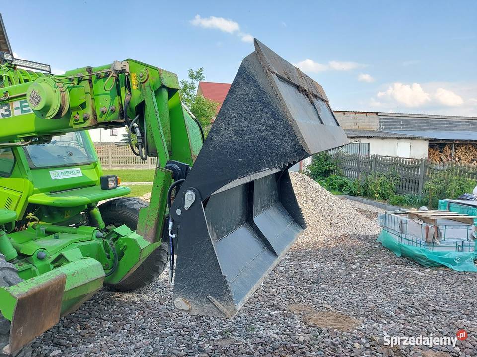 Łycha hydrauliczna krokodyl 4w1 mocowanie Mroczków Duży