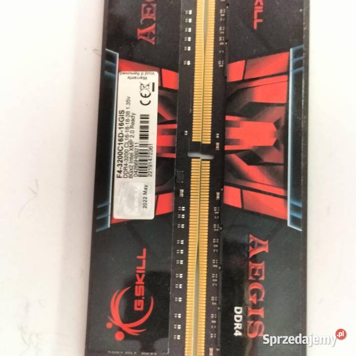 Pamięć RAM F4 3200C 16D 16GIS 2 sztuki Boguszów-Gorce