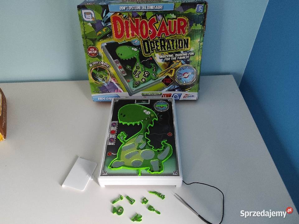 Zabawka zręcznościowa dinozaur na baterie