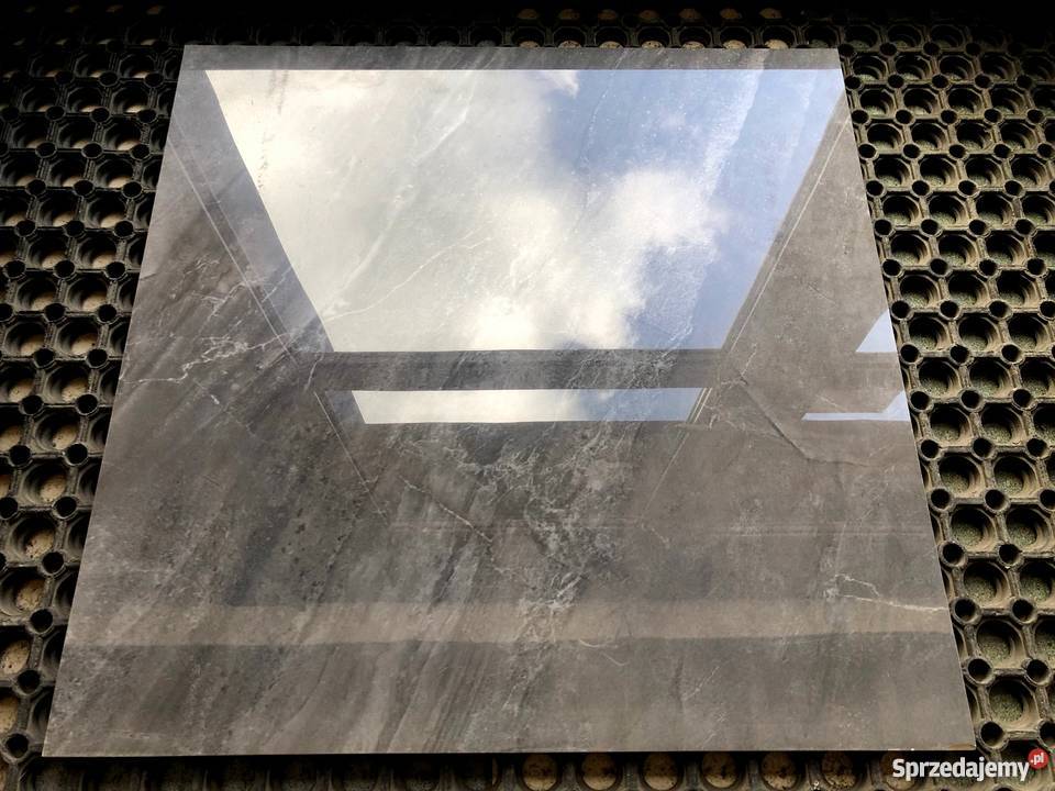 Marmurowe płytki szaregrafit 60x60 WYSOKI POŁYSK Łask