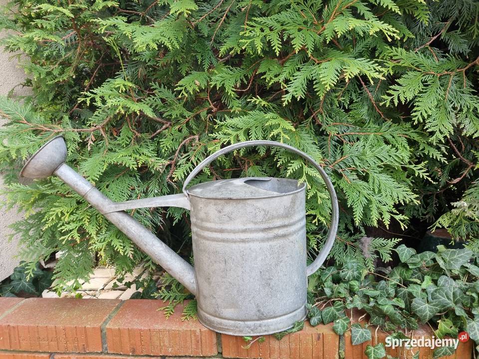 Konewka stara metalowa PRL