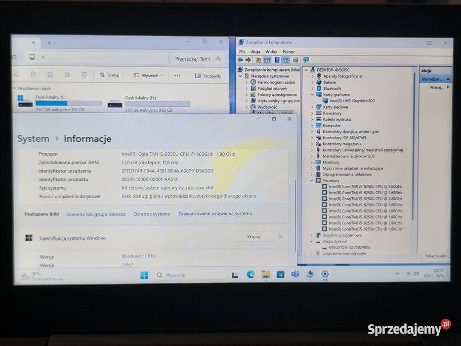 LENOVO V330 i5825012Gb Ddr4SSD 480Gb Przygodziczki