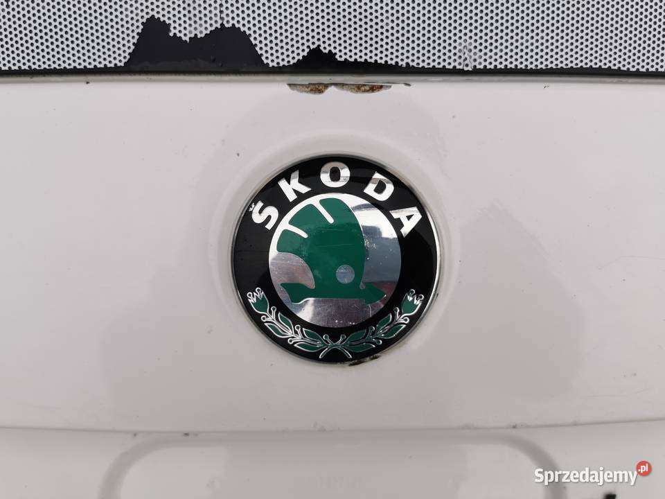 Klapa Bagażnika Skoda Roomster Biała 1026 sprzedam