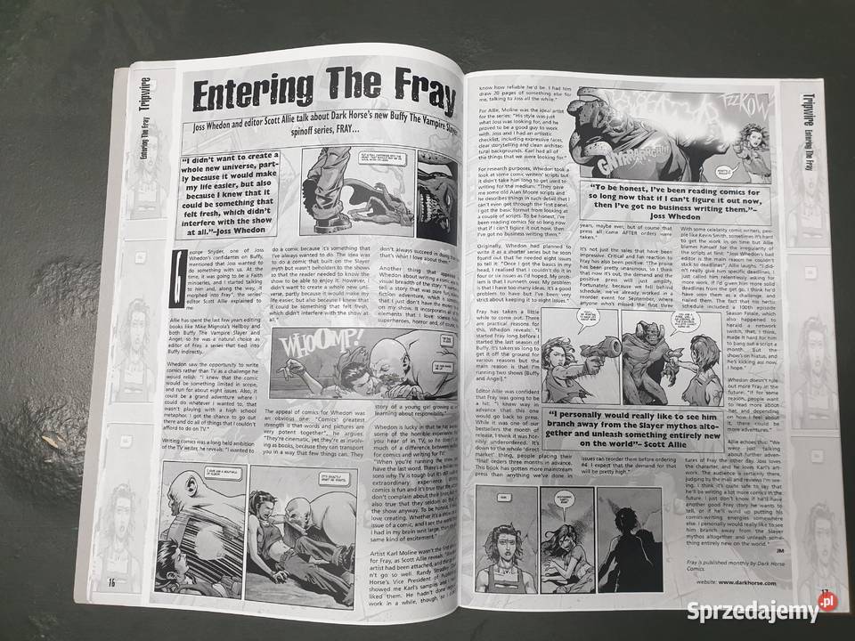 Trip Wire 6 Magazyn Komiksowy XMen Obergeist Kultura i Rozrywka Gdynia