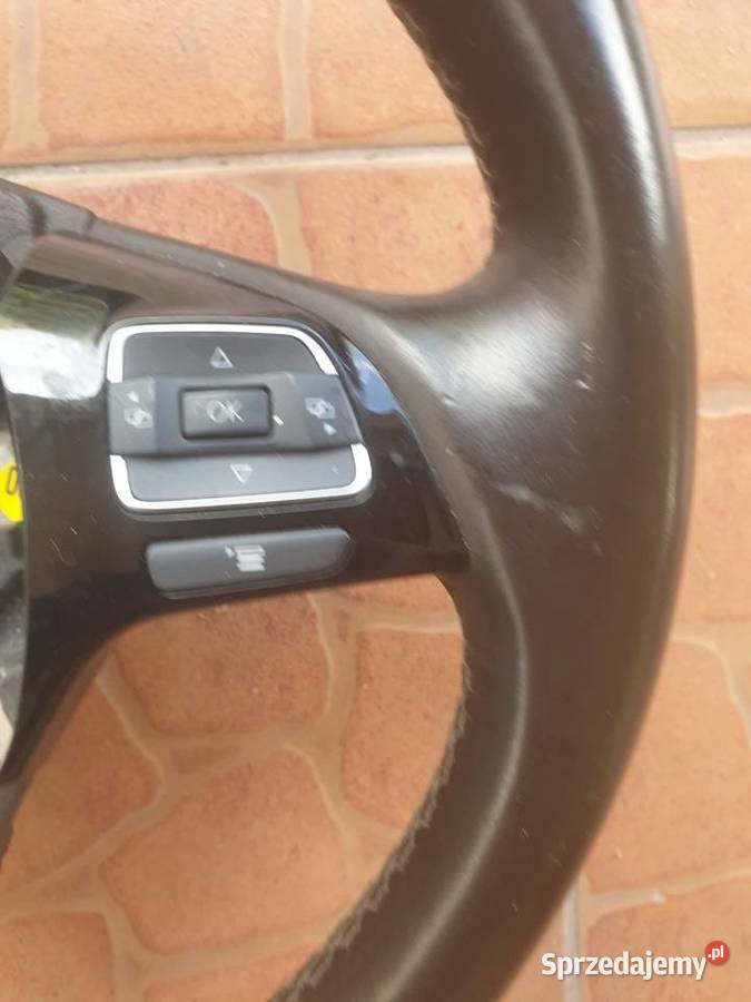 VW Volkswagen Touareg II 7p6 kierownica skórzana Międzychód