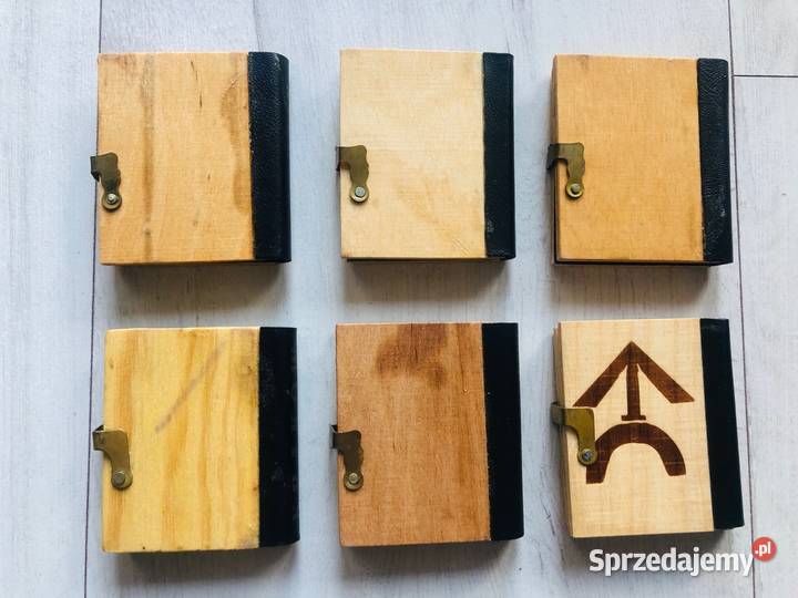 Kolekcje książeczki drewniane Polskie miasta Łódź