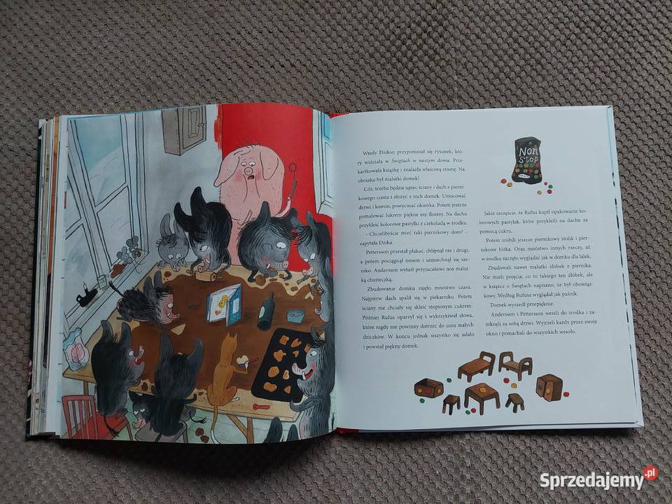 nowa Hurra są Święta Ulf Nilsson Emma Adbge ISBN 9788377761533 Kraków sprzedam