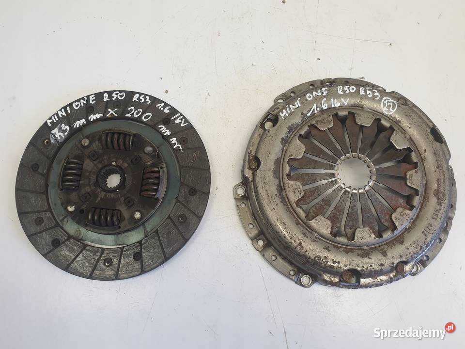 Mini One R50 R53 16 16V DOCISK TARCZA sprzęgło Chełm