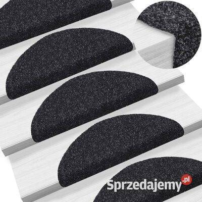 Samoprzylepne nakładki na schody 10 czarne Warszawa