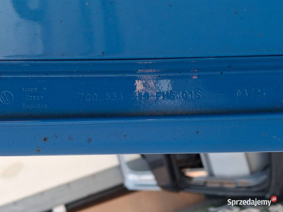 VW CRAFTER II 7C MAN TGE DRZWI PRAWY PRZÓD PRAWE osobowe lubuskie Kargowa sprzedam