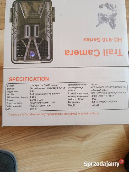 Fotopułapka hc 910A NOWE 3 sztuki Pozostałe