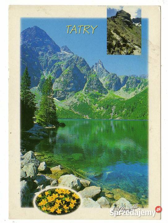 TATRY WYSOKIE MORSKIE OKO POCZTÓWKA Krynki