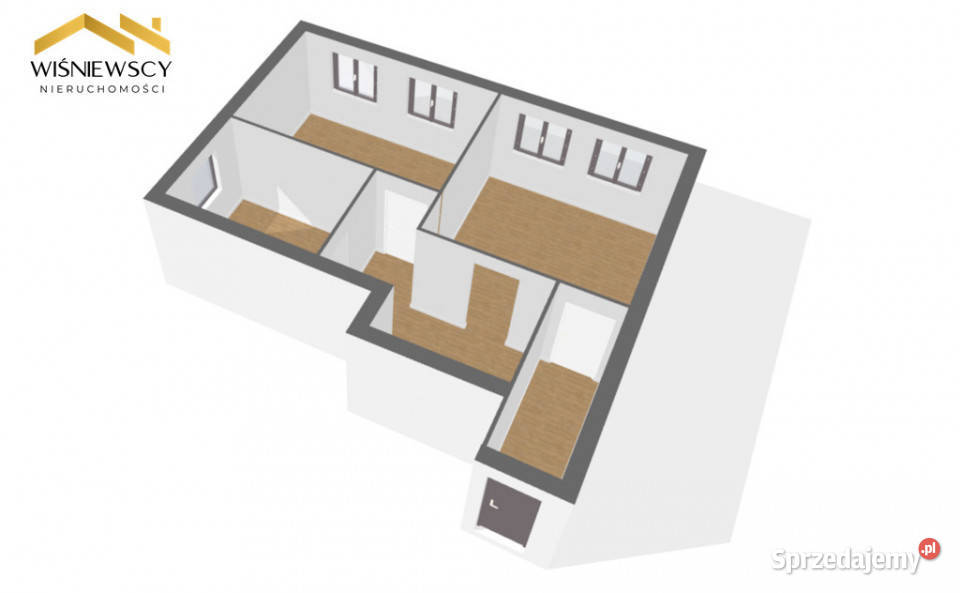 Nowy Dwór Gdański 2 pokoje na parterze Sprzedaż