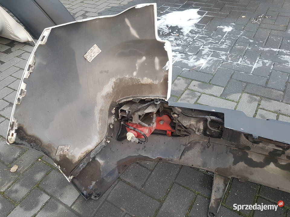 PEUGEOT 3008 I 2009 2010 2011 ZDERZAK TYL BIALY Turkowice