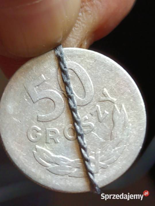 Sprzedam monete 50 groszy 1957 skretka ttt lubelskie Chełm sprzedam