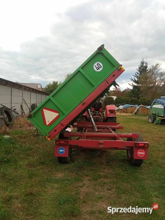 sprzedam przyczepę wywrotkę nieuszkodzony Tarnówko sprzedam