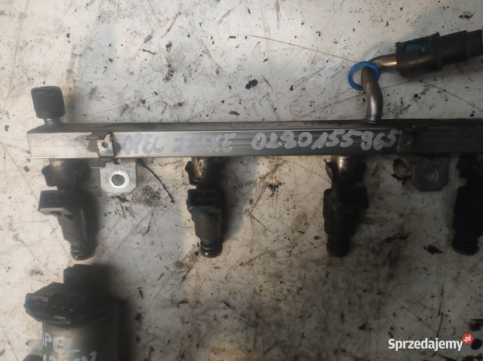 OPEL CORSA C 12 16V listwa wtryskowa wtryski Kielce