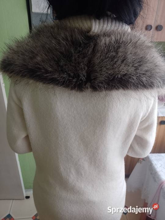 Ekskluzywny futrzany kołnierz z Londynu futrzana Kraków sprzedam