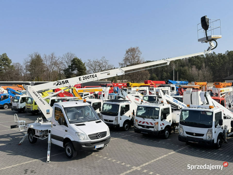 Mercedes Sprinter Zwyżka Podnośnik Koszowy GSR E Widełki sprzedam