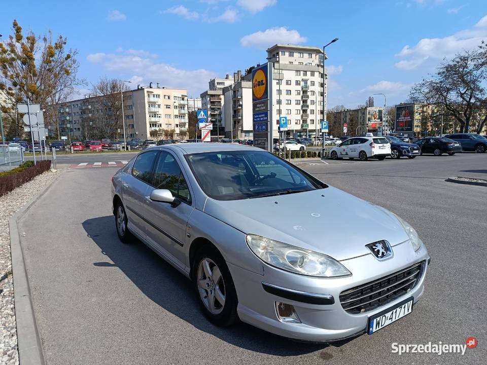 Peugeot 407 nieuszkodzony mazowieckie Warszawa
