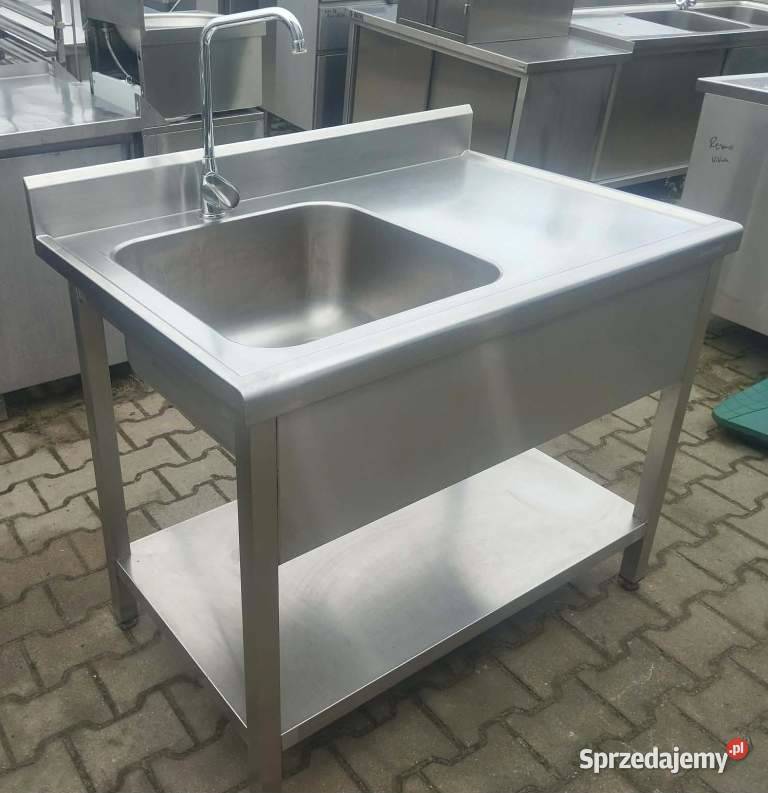Zlew 1 Komorowy z Półką DORA METAL 1057085 S Nowe Skalmierzyce