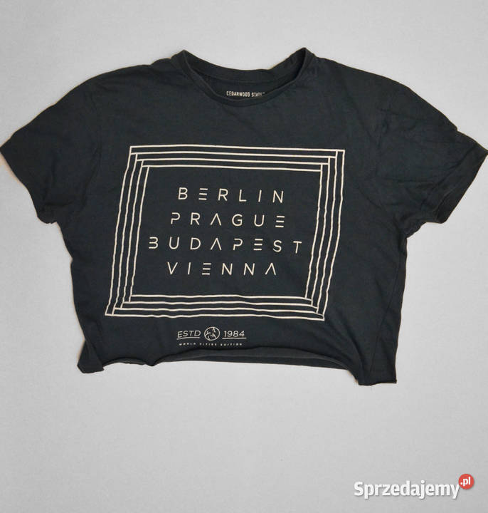 krótka koszulka Cedar Wood State M crop top krótki Warszawa sprzedam