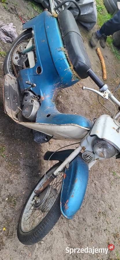 Wsk 125 2x jawy kaczka mustang czarny kujawsko-pomorskie Gniewkowo