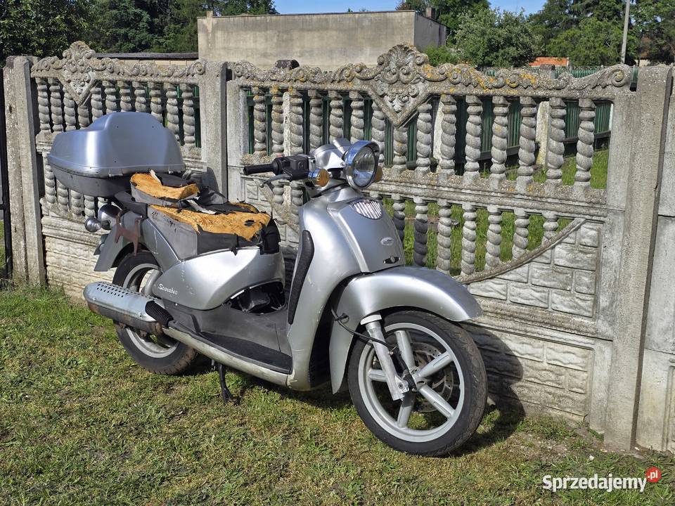 Aprilia Scarabeo 125 4t 2003 z Francji kufer Ostrów Wielkopolski