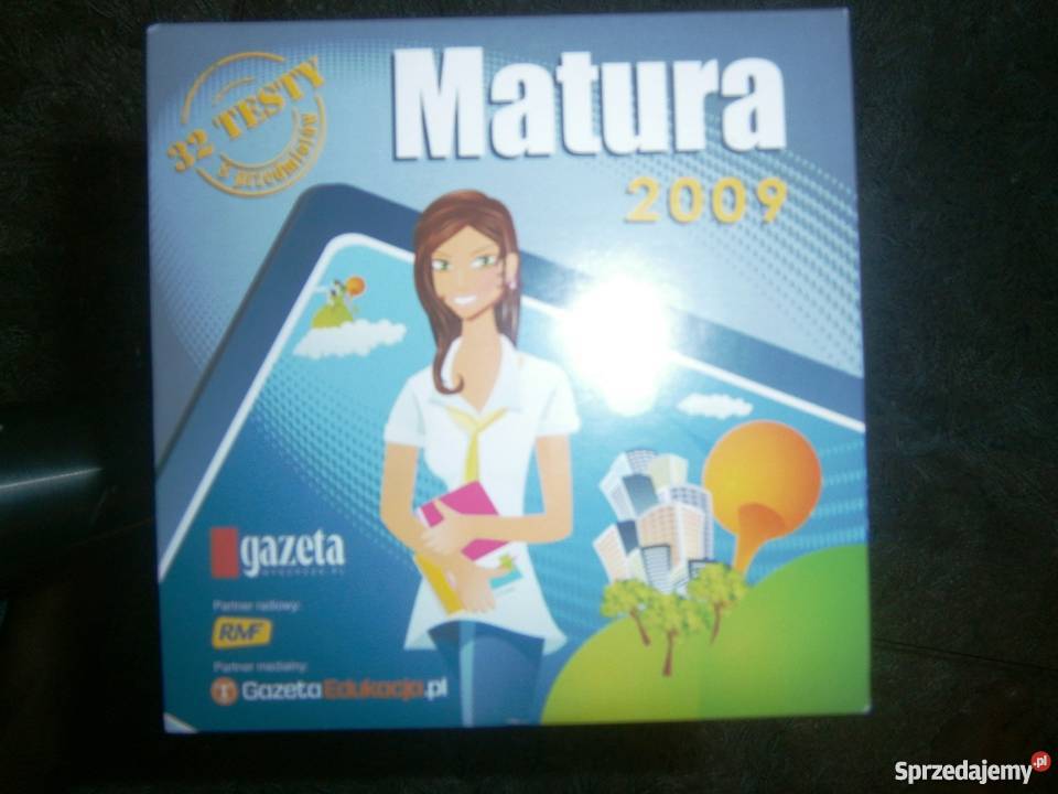 pakiet płyt z testami i kursami maturaknymi śląskie Częstochowa