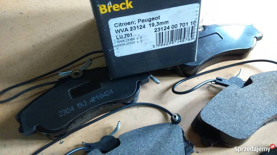Klocki hamulcowe CITROEN PEUGEOT Ciechanów sprzedam