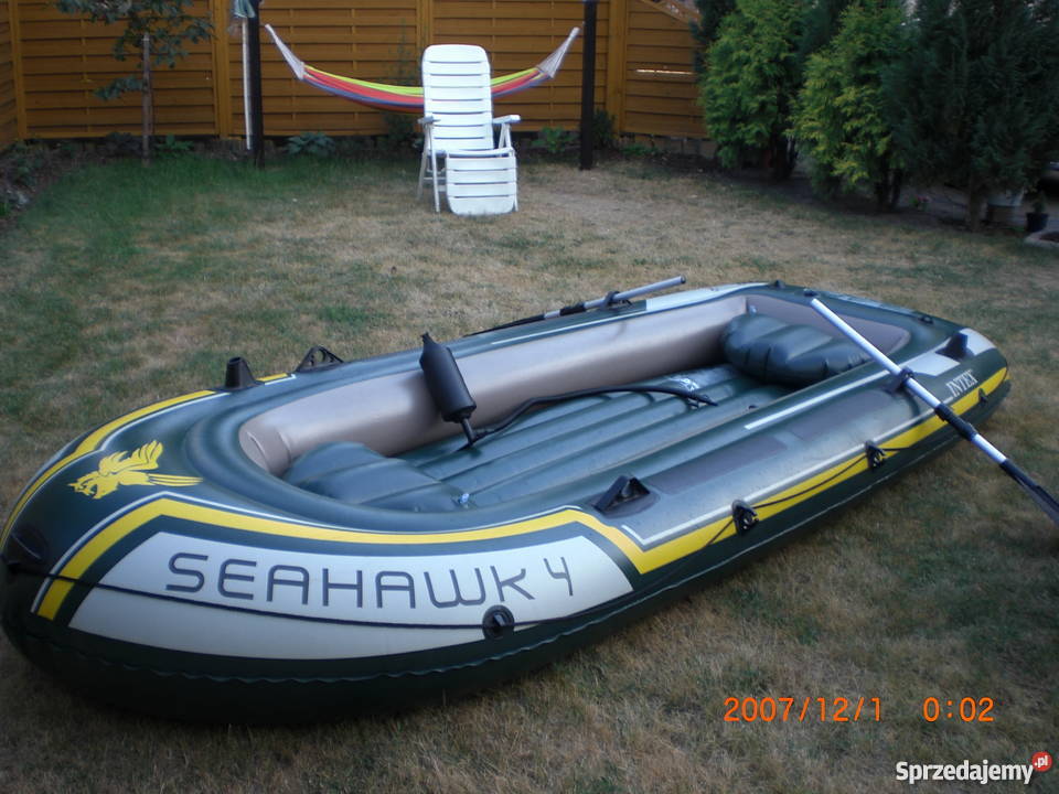 ponton dmuchany Seahawk 4 cztero osobowy Koronowo