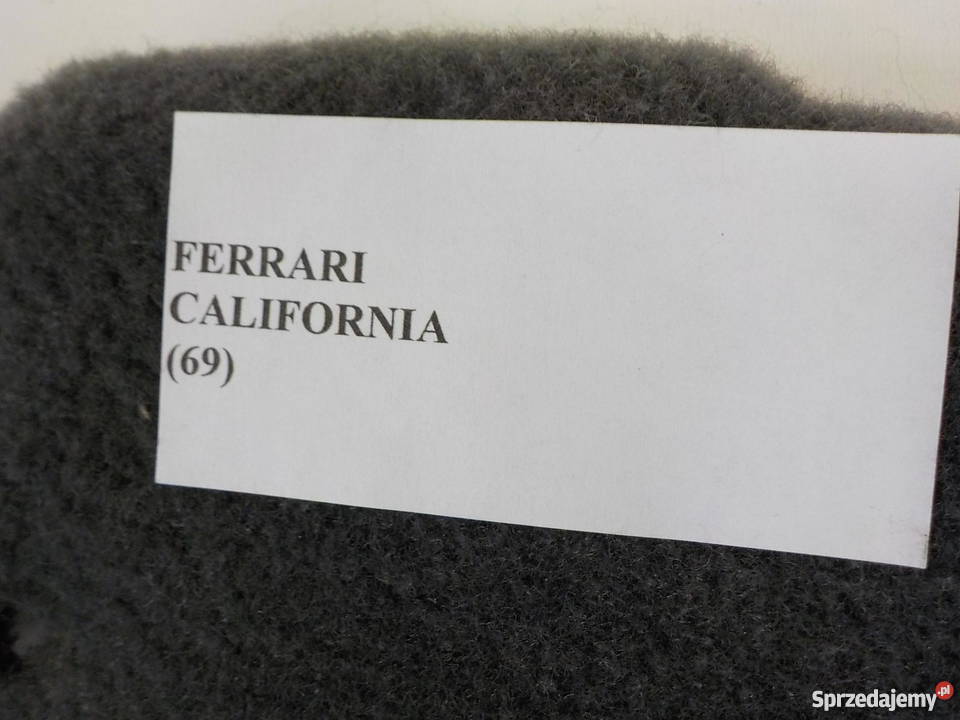 TAPICERKA FERRARI CALIFORNIA Części Nowy Tomyśl