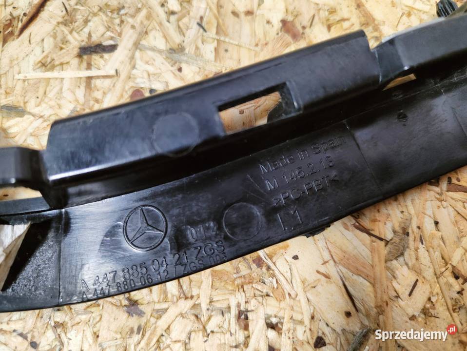 Mocowanie Ślizg Zderzaka Lewy Przód Mercedes wielkopolskie Pleszew