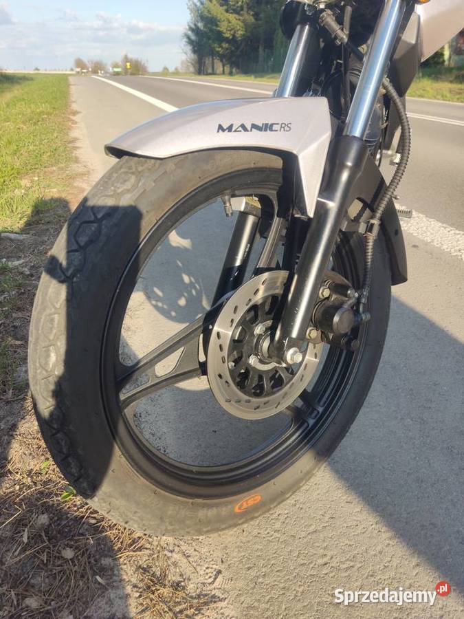 Motocykl ZIPP MANIC RS 125 oryginalny przebieg manualna lubelskie Chełm