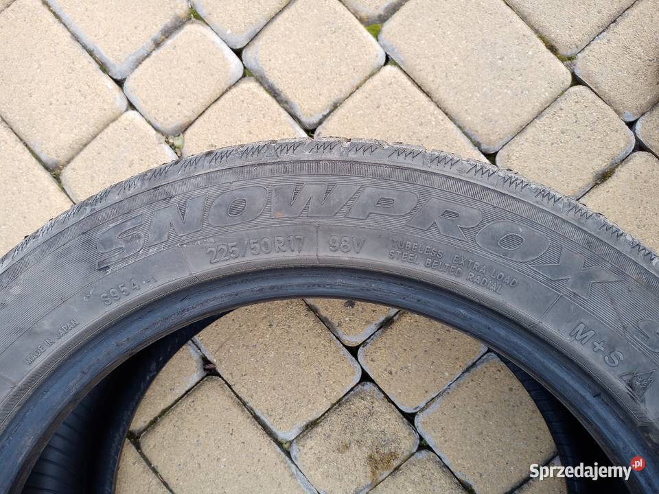Opony zimowe 225 50 r17 małopolskie Łukowica