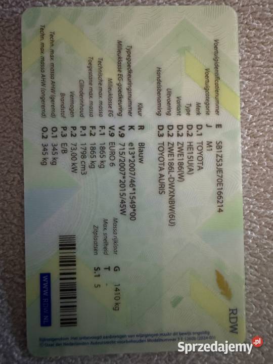 Toyota auris 18 hybryda panorama Radom