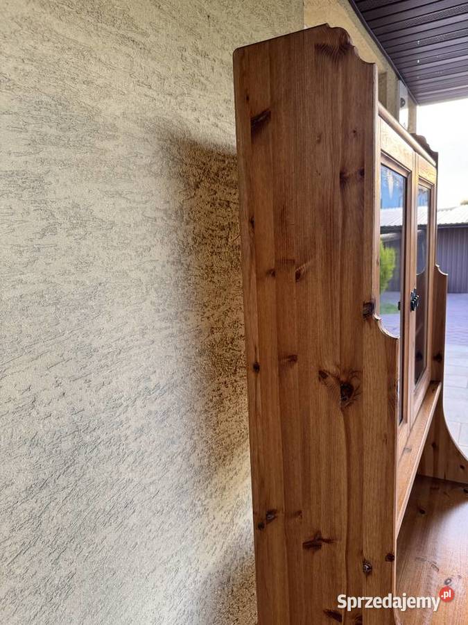 Kredens regał drewniany półki szafka Ikea Garwolin sprzedam