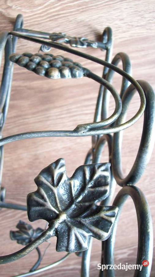 Stojak regał na wino metaloplastyka sprzedam