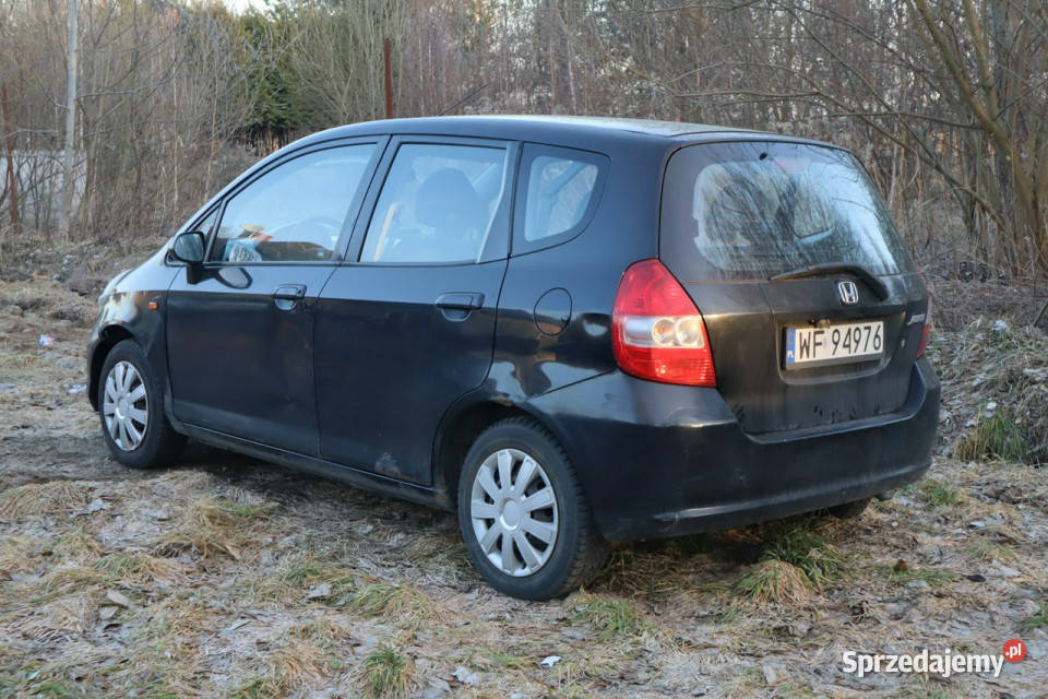 Honda Jazz 2003r 12 Benzyna Tanio Możliwa Zarejestrowany w Polsce Honda mazowieckie Warszawa