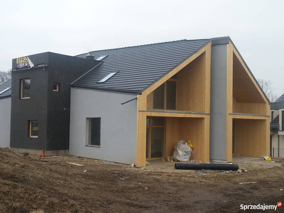 PIĘKNY NOWOCZESNY DOM 5 MIN DO CENTRUM SZCZECIN metalowe Domy zachodniopomorskie Ustowo