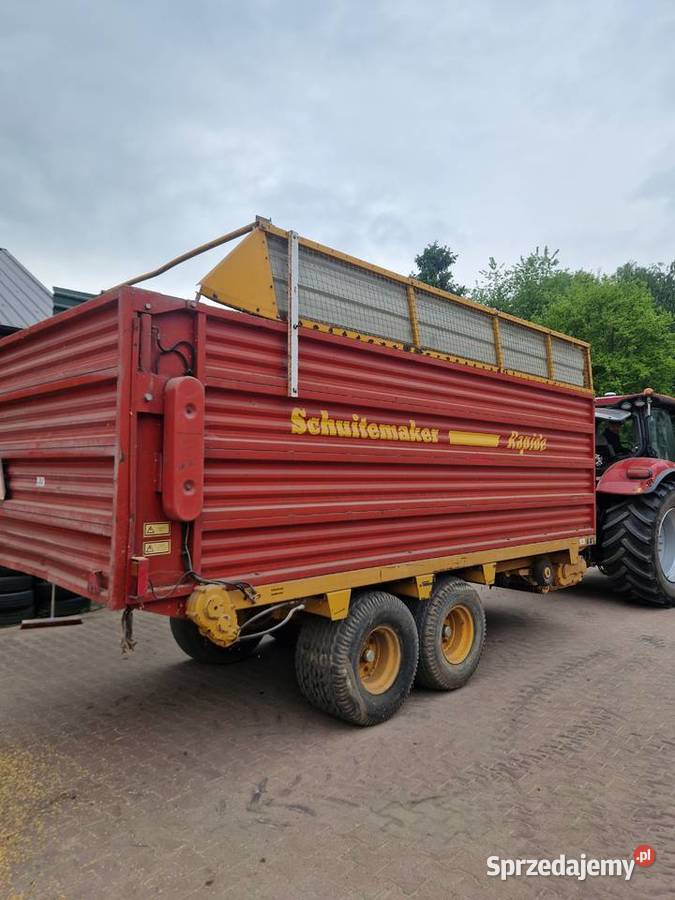 Przyczepa samozbierajaca schuitmaker łódzkie Ludowinka