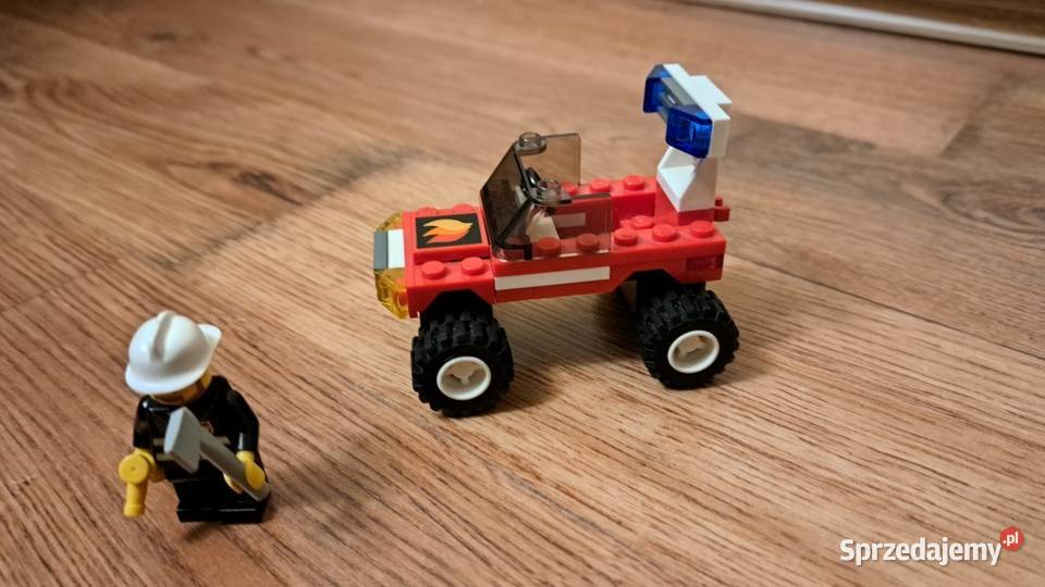 Lego City 7241 dowódca straży z samochodem Klocki lubuskie Zielona Góra
