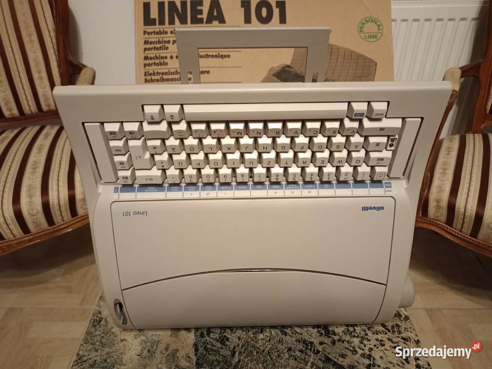 Maszyna do pisania OLIVETTI Linea 101 NOWA wielkopolskie Drawski Młyn