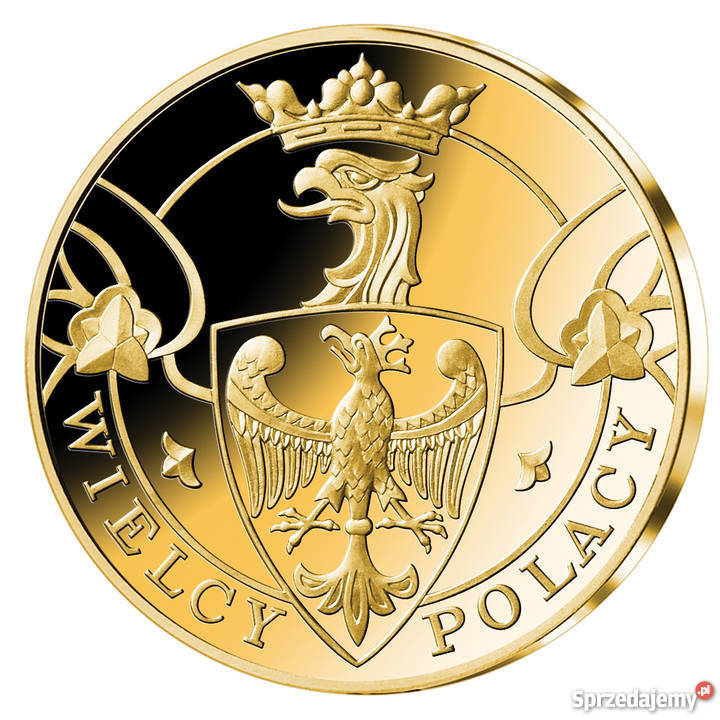 ZŁOTO Wielcy Polacy Sobieski Piłsudski Sosnowiec