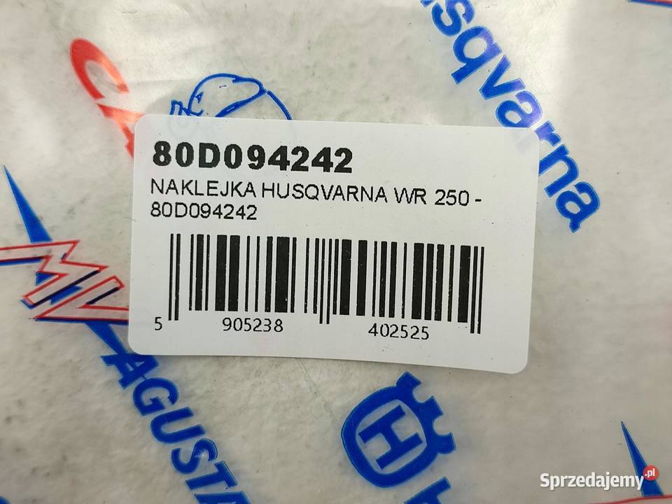 NAKLEJKA NA WAHACZ WR250 HUSQVARNA WR 250 2000