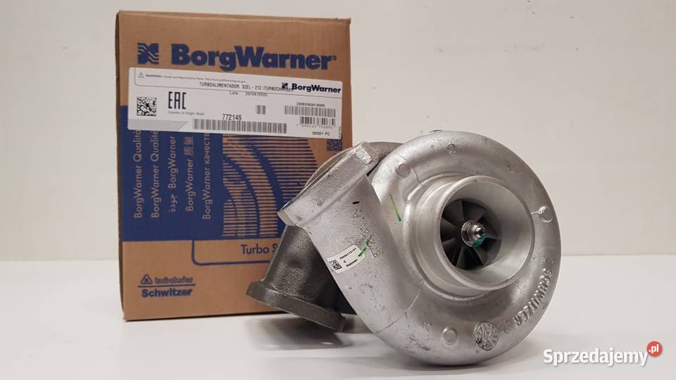 Nowa turbosprężarka BorgWarner KKK 772149 185264 mazowieckie Siedlce
