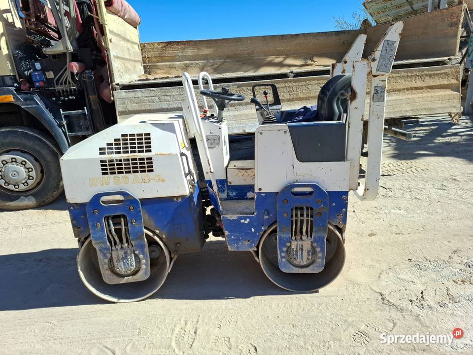 Walec drogowy BOMAG BW 80 AD2 2007 w pełni