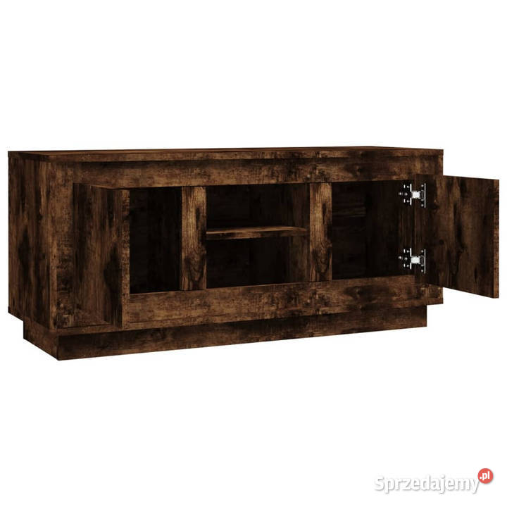 Szafka pod telewizor przydymiony dąb 102x35x45 RTV mazowieckie
