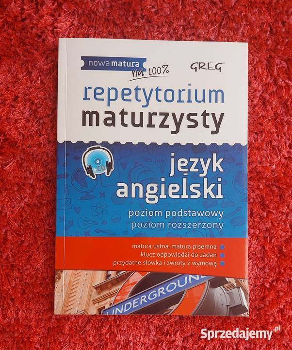 Repetytorium maturzysty język angielski Greg śląskie Częstochowa